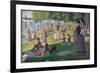 A Sunday on La Grande Jatte -- 1884, 1884-86-Georges Seurat-Framed Premium Giclee Print