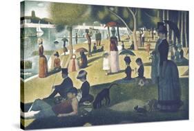 A Sunday on La Grande Jatte 1884, 1884-86-Georges Seurat-Stretched Canvas