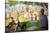 A Sunday on La Grande Jatte 1884, 1884-86-Georges Seurat-Stretched Canvas