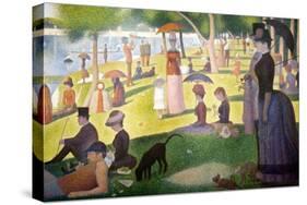 A Sunday on La Grande Jatte 1884, 1884-86-Georges Seurat-Stretched Canvas