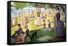 A Sunday on La Grande Jatte 1884, 1884-86-Georges Seurat-Framed Stretched Canvas