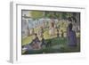 A Sunday on La Grande Jatte, 1884-86-Georges Pierre Seurat-Framed Giclee Print