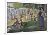 A Sunday on La Grande Jatte, 1884-86-Georges Pierre Seurat-Framed Giclee Print