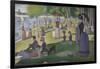 A Sunday on La Grande Jatte, 1884-86-Georges Pierre Seurat-Framed Giclee Print