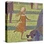 A Sunday on La Grande Jatte, 1884-86-Georges Pierre Seurat-Stretched Canvas