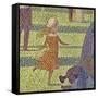 A Sunday on La Grande Jatte, 1884-86-Georges Pierre Seurat-Framed Stretched Canvas