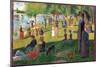 A Sunday on La Grande Jatte-Georges Seurat-Mounted Art Print