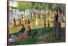 A Sunday on La Grande Jatte-Georges Seurat-Stretched Canvas