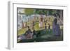 A Sunday on La Grande Jatte-Georges Seurat-Framed Giclee Print