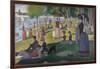 A Sunday on La Grande Jatte-Georges Seurat-Framed Giclee Print