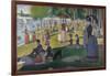 A Sunday on La Grande Jatte-Georges Seurat-Framed Giclee Print