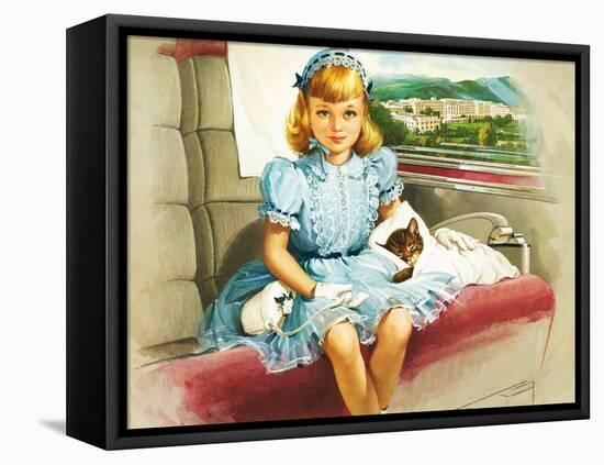 A Sunday Train Ride-Guido Gruenwald-Framed Stretched Canvas