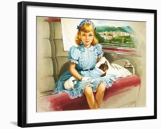 A Sunday Train Ride-Guido Gruenwald-Framed Giclee Print