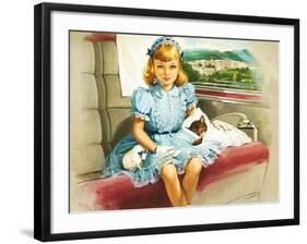 A Sunday Train Ride-Guido Gruenwald-Framed Giclee Print