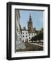 A Sunlit Square, Seville-Enrique Roldan-Framed Giclee Print