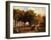 A Sunny Afternoon in the Park-Charles Rochussen-Framed Giclee Print