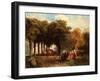 A Sunny Afternoon in the Park-Charles Rochussen-Framed Giclee Print