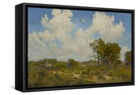 A Sunny Day, 1909 (Oil on Wood)-Julian Onderdonk-Framed Stretched Canvas