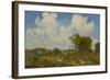 A Sunny Day, 1909 (Oil on Wood)-Julian Onderdonk-Framed Giclee Print