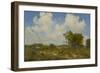 A Sunny Day, 1909 (Oil on Wood)-Julian Onderdonk-Framed Giclee Print