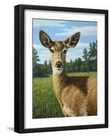 A Sunny Doe-James W. Johnson-Framed Giclee Print