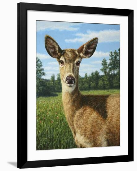 A Sunny Doe-James W. Johnson-Framed Giclee Print