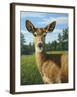 A Sunny Doe-James W. Johnson-Framed Giclee Print