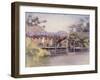 A Sunny Garden-Mortimer Ludington Menpes-Framed Giclee Print