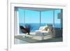 A Sunny Living Room Interior-PlusONE-Framed Photographic Print