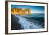 A Sunny Summer Evening at Durdle Door, Dorest England Uk-Tracey Whitefoot-Framed Photographic Print