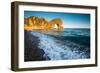 A Sunny Summer Evening at Durdle Door, Dorest England Uk-Tracey Whitefoot-Framed Premium Photographic Print