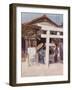 A Sunny Temple-Mortimer Ludington Menpes-Framed Giclee Print