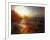 A Sunset at Cromer - Norfolk-Mark Gordon-Framed Giclee Print