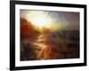 A Sunset at Cromer - Norfolk-Mark Gordon-Framed Giclee Print