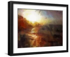 A Sunset at Cromer - Norfolk-Mark Gordon-Framed Giclee Print
