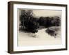 A Sunset in Ireland, 1863-Sir Francis Seymour Haden-Framed Giclee Print