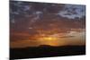 A Sunset Lights Up the Sky Behind Mount Elden on Approach to Flagstaff, Arizona-Pilar Law-Mounted Photographic Print