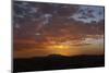 A Sunset Lights Up the Sky Behind Mount Elden on Approach to Flagstaff, Arizona-Pilar Law-Mounted Photographic Print