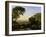 A Sunset or Landscape with Argus Guarding Io-Claude Lorraine-Framed Giclee Print