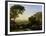 A Sunset or Landscape with Argus Guarding Io-Claude Lorraine-Framed Giclee Print