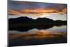 A Sunset over the Rocky Mountains Is Reflected in a Lake Near Boulder, Colorado-Sergio Ballivian-Mounted Photographic Print