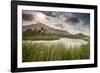 A sunset scene in Arrecifes beach, Tayrona national park, Colombia.-Alex Saberi-Framed Photographic Print