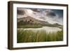 A sunset scene in Arrecifes beach, Tayrona national park, Colombia.-Alex Saberi-Framed Photographic Print