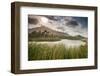 A sunset scene in Arrecifes beach, Tayrona national park, Colombia.-Alex Saberi-Framed Photographic Print