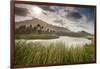 A sunset scene in Arrecifes beach, Tayrona national park, Colombia.-Alex Saberi-Framed Photographic Print