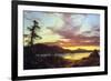 A Sunset-Frederic Edwin Church-Framed Premium Giclee Print