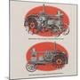 A Super-Powered Oil Pull Tractor-null-Mounted Giclee Print