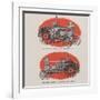 A Super-Powered Oil Pull Tractor-null-Framed Giclee Print