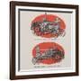 A Super-Powered Oil Pull Tractor-null-Framed Giclee Print