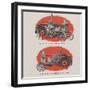 A Super-Powered Oil Pull Tractor-null-Framed Giclee Print